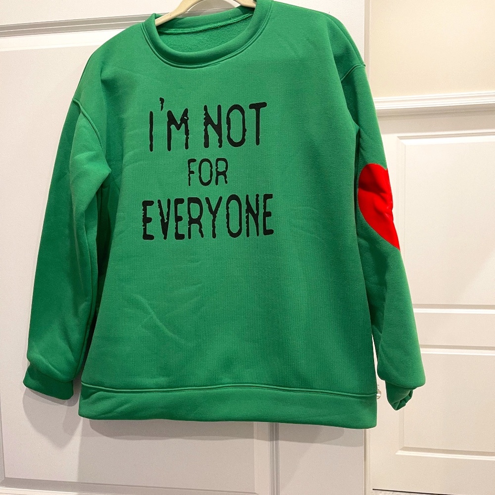 Warm Pullover Sweatshirt - Large